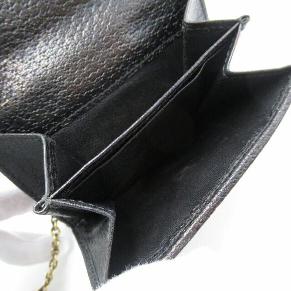 Gucci double hook wallet charm canvas black - Picture 4 of 7